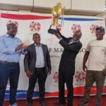 Mayor Tabe hands over Mayor’s Cup Trophies to Masvingo United and Shine Shine Queens 