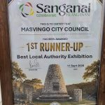 City of Masvingo Wins First Runner-Up for Best Local Authority Exhibition at Sanganai/Hlanganani Tourism Expo 2026