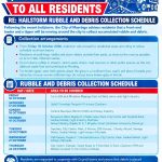 Residents are advised that the City of Masvingo will be collecting rubble and debris as highlighted in this public notice.